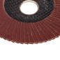 Круг лепестковый торцевой P120 125х22.2мм Kranz KR-90-0017 Круг лепестковый торцевой P120 125х22.2мм Kranz KR-90-0017