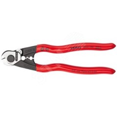 Тросорез компактный L-190мм зоны для обжимки концевых гильз Knipex KN-9561190