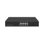 Коммутатор неуправляемый 8PoE 802.3af/at порта 1000Мбит/с 7-8 порт до 250м cat6 2 SFP порта 1000Мбит/с 120Вт GIGALINK GL-SW-G005