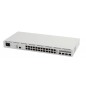 Коммутатор Ethernet MES2324P 24 порта 10/100/1000 Base-T (PoE/PoE+) 4 порта 10GBase-R (SFP+)/1000Base-X (SFP) L3 220В AC ELTEX M Коммутатор Ethernet MES2324P 24 порта 10/100/1000 Base-T (PoE/PoE+) 4 порта 10GBase-R (SFP+)/1000Base-X (SFP) L3 220В AC ELTEX M