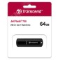 Флеш-накопитель TS64GJF700 64GB JetFlash 700 (black) USB3.0 Transcend 1000501732