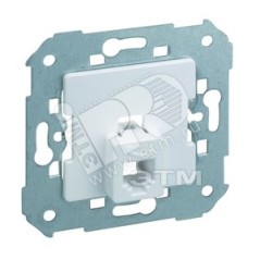 Розетка телефонная СП Simon 88 RJ11 6 контакт. для коннектора механизм черн. Simon 75480-32