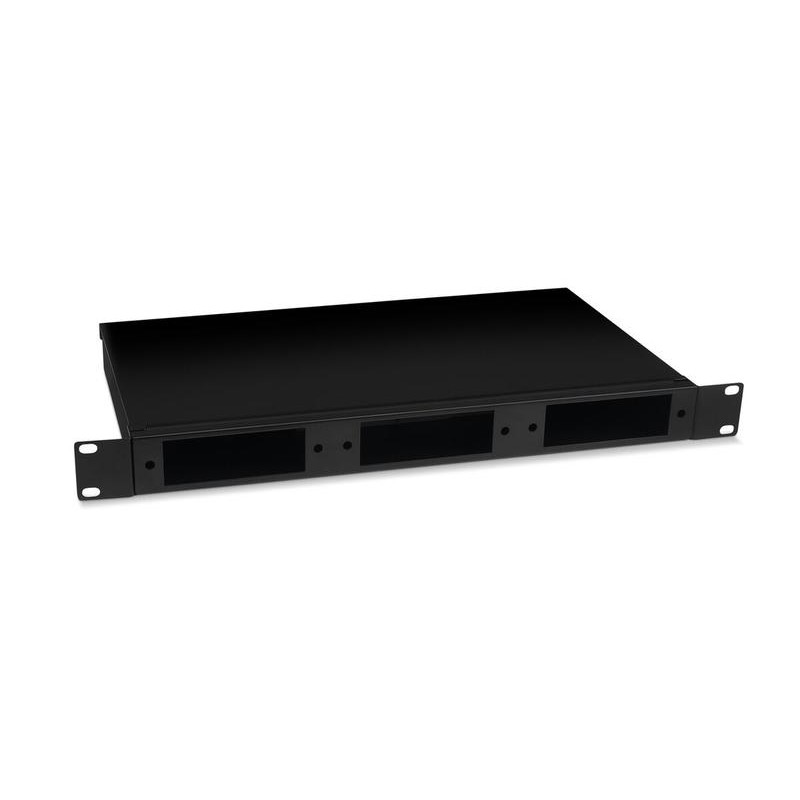 Кросс бокс оптический FO-19-3FP-BK 19дюйм 1U на 3 адаптерные панели черн. Cabeus 10799c Кросс бокс оптический FO-19-3FP-BK 19дюйм 1U на 3 адаптерные панели черн. Cabeus 10799c