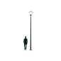 Светильник APEX LED 40 SK 3000K POLE 5M RAL9005 СТ 4732000080