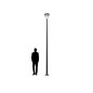 Светильник светодиодный VALLEY TOP 40W RW 830 RAL9005 POLE 3M SET в комплекте ЗДФ СТ 4855000040