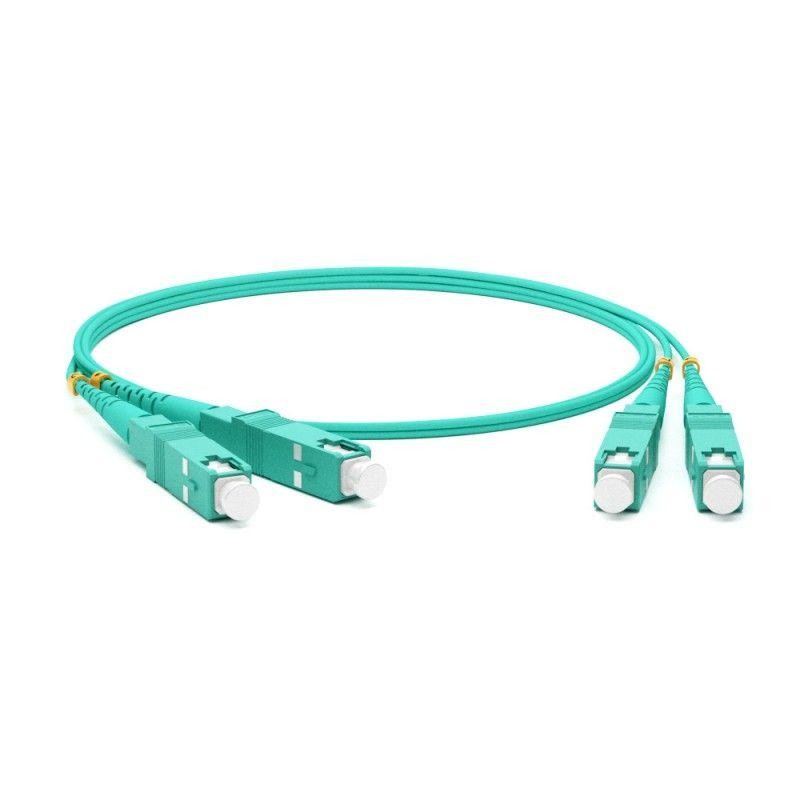 Патч-корд FC-D2-503-SC/PR-SC/PR-H-5M-LSZH-AQ волоконно-оптический (шнур) MM50/125(OM3) SC-SC 2мм duplex 10G/40G LSZH 5м Hyperlin Патч-корд FC-D2-503-SC/PR-SC/PR-H-5M-LSZH-AQ волоконно-оптический (шнур) MM50/125(OM3) SC-SC 2мм duplex 10G/40G LSZH 5м Hyperlin