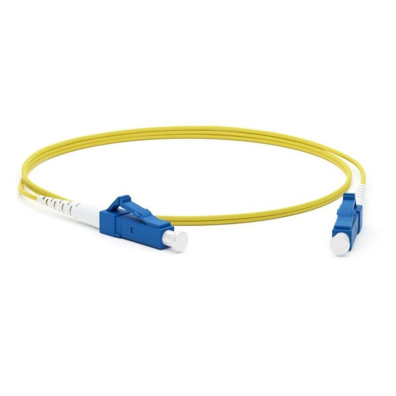 Патч-корд FC-S2-9-LC/UR-LC/UR-H-5M-LSZH-YL волоконно-оптический (шнур) SM 9/125 (OS2) LC/UPC-LC/UPC simplex LSZH 5м Hyperline 24