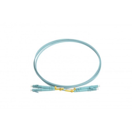 Патч-корд волоконно-оптический (шнур) MM 50/125(OM3) LC-LC dupleх 10G/40G LSZH 1.5м FC-D2-503-LC/PR-LC/PR-H-1.5M-LSZH-AQ Hyperli