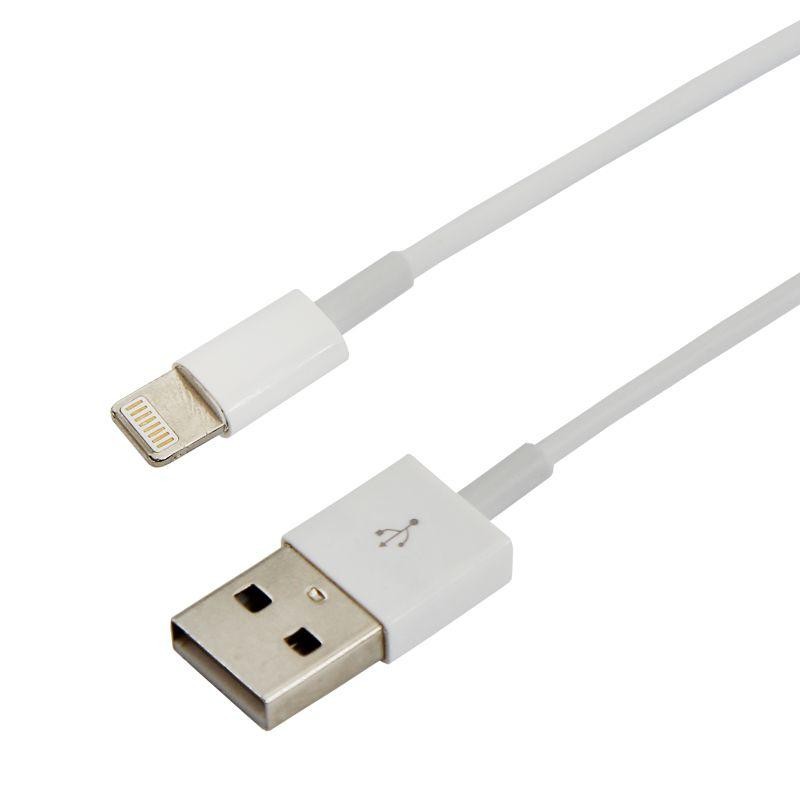 Кабель USB для iPhone 5/IPad 4/ipod 5 бел. Rexant 18-1121 Кабель USB для iPhone 5/IPad 4/ipod 5 бел. Rexant 18-1121