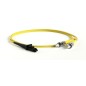 Патч-корд FC-D2-9-MTRJM/UR-ST/UR-H-1M-LSZH-YL волоконно-оптический (шнур) SM 9/125 (OS2) ST/-MTRJ(папа) duplex LSZH 1м Hyperline