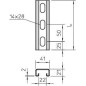 Профиль С-образный 41х21 L3000 MS4121P3000FS (BPM2130) OBO 1122920 Профиль С-образный 41х21 L3000 MS4121P3000FS (BPM2130) OBO 1122920