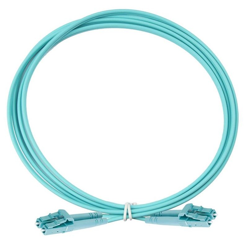 Патч-корд оптический дуплексный OM3 2х50/125 LC-LC 2м Eurolan 41F-30-LC-LC-02