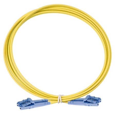Патч-корд оптический дуплексный OS2 9/125 LC-LC 10м Eurolan 41F-S2-LC-LC-10