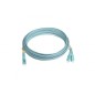 Патч-корд FC-D2-503-LC/PR-SC/PR-H-10M-LSZH-AQ волоконно-оптический (шнур) MM50/125(OM3) LC-SC duplex 10G LSZH 10м Hyperline 4280