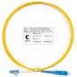Шнур оптический FOP(s)-9-LC-SC-1m simplex LC-SC 9/125 sm 1м LSZH Cabeus 7377c