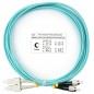 Шнур оптический FOP-50-SC-FC-3m duplex SC-FC 50/125мм OM3 3м LSZH Cabeus 7580c Шнур оптический FOP-50-SC-FC-3m duplex SC-FC 50/125мм OM3 3м LSZH Cabeus 7580c