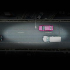 Светильник светодиодный Avenue 80Вт 3000К IP65 8000лм 190-250В 420х160х57мм ДКУ уличный консольный КСС Ш черн. GAUSS 629534180