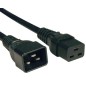 Кабель питания PWC-IEC19-IEC20-0.5-BK IEC 320 C19 -IEC 320 C20 (3х1.5) 16А прямая вилка 0.5м Hyperline 248702 Кабель питания PWC-IEC19-IEC20-0.5-BK IEC 320 C19 -IEC 320 C20 (3х1.5) 16А прямая вилка 0.5м Hyperline 248702