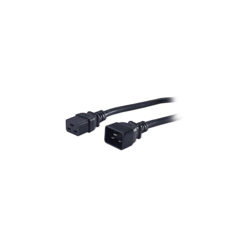 Кабель питания PWC-IEC19-IEC20-3.0-BK IEC 320 C19 - IEC 320 C20 (3х1.5) 16А прямая вилка 3м Hyperline 43795 Кабель питания PWC-IEC19-IEC20-3.0-BK IEC 320 C19 - IEC 320 C20 (3х1.5) 16А прямая вилка 3м Hyperline 43795