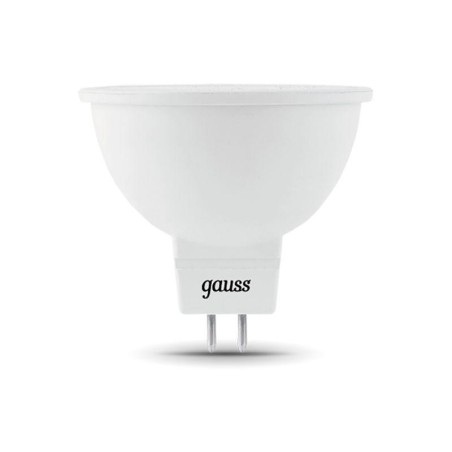 Лампа светодиодная Black 5Вт MR16 софит 6500К холод. бел. GU5.3 530лм диммир. GAUSS 101505305-D