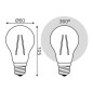 Лампа светодиодная филаментная Basic Filament А60 17Вт 4100К Е27 1550лм GAUSS 10212272