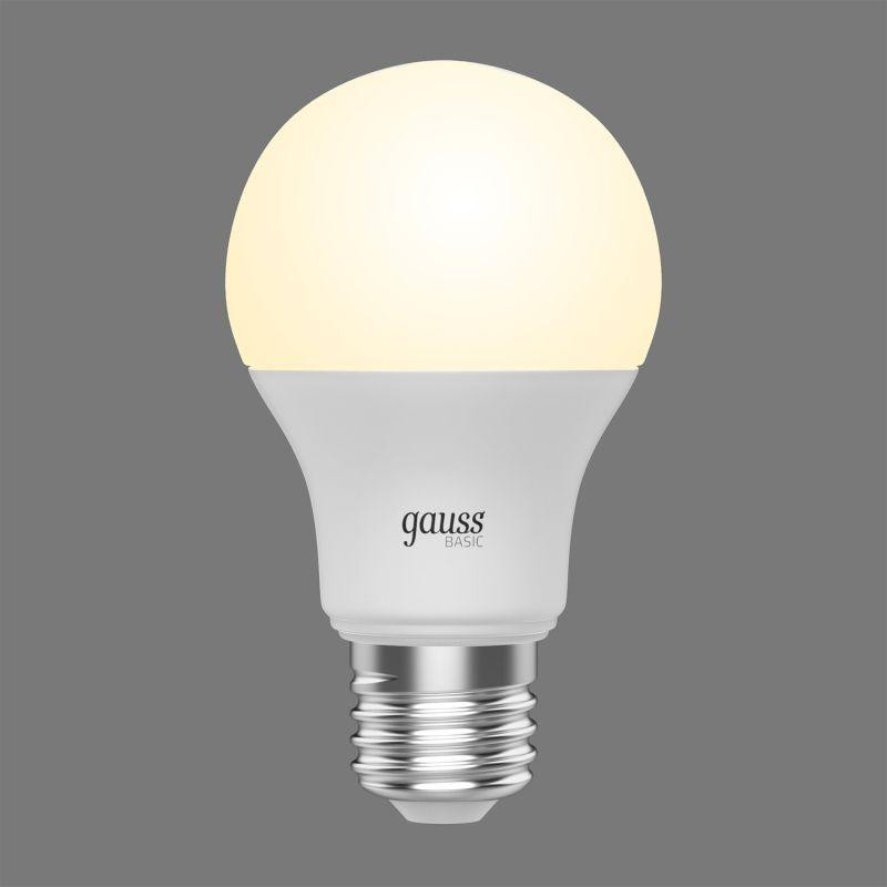 Лампа светодиодная Basic A60 11.5Вт 3000К E27 1060лм GAUSS 1023212 Лампа светодиодная Basic A60 11.5Вт 3000К E27 1060лм GAUSS 1023212