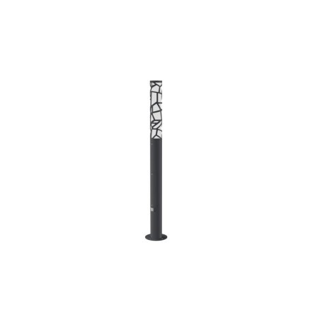 Светильник светодиодный L-park PILLAR 2.4/40/С/840/03/PKII-71/220AC IP66 VP RAL7015 Муар LEDEL PP40-3412-3115-18134