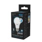 Лампа светодиодная Black 10Вт A60 грушевидная 6500К холод. бел. E27 920лм шаг. диммир. GAUSS 102502310-S