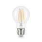 Лампа светодиодная филаментная Black Filament 12Вт A60 грушевидная 2700К тепл. бел. E27 1200лм GAUSS 102902112 Лампа светодиодная филаментная Black Filament 12Вт A60 грушевидная 2700К тепл. бел. E27 1200лм GAUSS 102902112