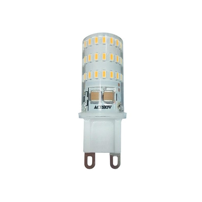 Лампа светодиодная PLED-G9 5Вт капсульная 2700К тепл. бел. G9 320лм 220-230В JazzWay 1032102B Лампа светодиодная PLED-G9 5Вт капсульная 2700К тепл. бел. G9 320лм 220-230В JazzWay 1032102B