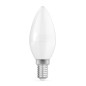 Лампа светодиодная филаментная Basic Filament 4.5Вт Свеча 2700К Е14 380лм milky GAUSS 1035115