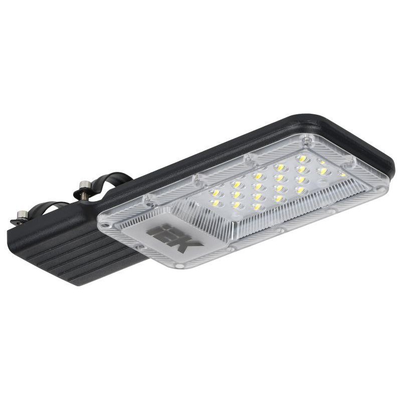Светильник светодиодный ДКУ 1011-30Ш 5000К IP65 консольный IEK LT-DKU1-1011-030-50-K03