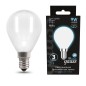 Лампа светодиодная филаментная Black Filament 9Вт P45 шар матовая 4100К нейтр. бел. E14 610лм GAUSS 105201209 Лампа светодиодная филаментная Black Filament 9Вт P45 шар матовая 4100К нейтр. бел. E14 610лм GAUSS 105201209