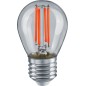 Лампа светодиодная 95 140 NLL-F-G45-5-230-R-E27 для гирлянд БелтЛайт красн. NAVIGATOR 95140