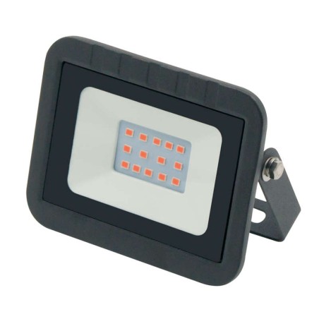 Прожектор светодиодный ULF-Q511 10W/RED IP65 220-240В BLACK красн. свет корпус черн. Volpe UL-00002559