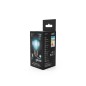 Лампа светодиодная филаментная Black Filament 11Вт P45 шар 4100К нейтр. бел. E27 830лм GAUSS 105802211
