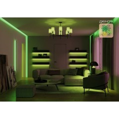 Лампа светодиодная умная Smart Home 5Вт свеча 2700-6500К E14 470лм RGBW + измен. цветов. темпер.+ диммир. управление по Wi-Fi GA