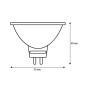 Лампа светодиодная LED-JCDR-7W-GU5.3-6500K 7Вт JCDR рефлектор 6500К холод. бел. 180-240В Ergolux 12881