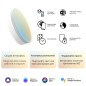 Лампа светодиодная умная Smart Home 6Вт таблетка 2700-6500К GX53 530лм измен. цветов. темпер.+ диммир. управление по Wi-Fi GAUSS