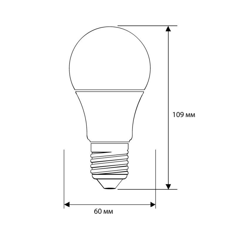 Лампа светодиодная LED-A60-15W-E27-3K ЛОН 15Вт E27 3000К 220-240В ПРОМО Ergolux 14308 Лампа светодиодная LED-A60-15W-E27-3K ЛОН 15Вт E27 3000К 220-240В ПРОМО Ergolux 14308