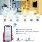 Лампа светодиодная эл. Smart Home LSH7/G45/RGBСW/Е27/WIFI 7Вт Е27 RGB+DIM+CW 220В WiFi Camelion 14501 Лампа светодиодная эл. Smart Home LSH7/G45/RGBСW/Е27/WIFI 7Вт Е27 RGB+DIM+CW 220В WiFi Camelion 14501