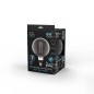 Лампа светодиодная филаментная Black Filament 6Вт G200 шар тонированная 4000К нейтр. бел. E27 300лм GAUSS 154802205