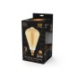 Лампа светодиодная филаментная Black Filament 6Вт ST164 золотая 2700К тепл. бел. E27 890лм GAUSS 157802118