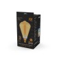 Лампа светодиодная филаментная Black Filament 6Вт ST164 золотая 2700К тепл. бел. E27 890лм GAUSS 157802118