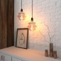 Лампа светодиодная филаментная Black Filament 8Вт BD180 золотая 2400К тепл. бел. E27 560лм GAUSS 161802008