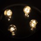 Лампа светодиодная 1Вт шар d45 6LED прозрачная тепл. бел. с патроном для белт-лайта Neon-Night 405-148