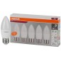 Лампа светодиодная LED Value LVCLB60 7SW/830 7Вт свеча матовая E27 230В 2х5 RU (уп.5шт) OSRAM 4058075578012 Лампа светодиодная LED Value LVCLB60 7SW/830 7Вт свеча матовая E27 230В 2х5 RU (уп.5шт) OSRAM 4058075578012