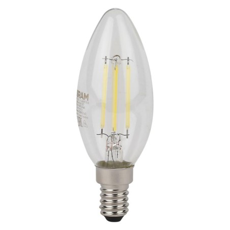 Лампа светодиодная филаментная LSCLB60 5W/840 230VFILCL 5Вт 4000К нейтр. бел. E14 600лм B угол пучка 300град. 220-240В (замена 6