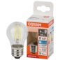 Лампа светодиодная филаментная LS CLP40 4W/865 230VFILCL RU 4Вт 6500К холод. бел. E27 470лм P угол пучка 300град. 220-240В (заме