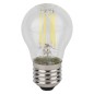 Лампа светодиодная филаментная LS CLP40 4W/865 230VFILCL RU 4Вт 6500К холод. бел. E27 470лм P угол пучка 300град. 220-240В (заме